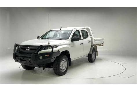 Sold Mitsubishi Triton Glx Double Cab Adas In White Used Ute