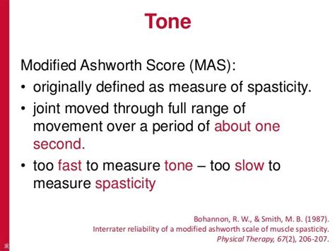 Recognising Features Contracture And Spasticity