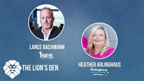 Heather Arlinghaus Arlinghaus Heating Air The Lions Den Podcast