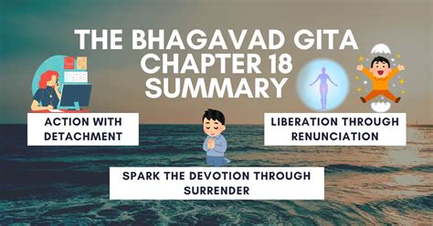 Spark the Devotion: The Bhagavad Gita Chapter 18 Summary