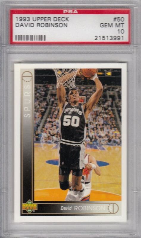 Auction Prices Realized Basketball Cards Upper Deck David Robinson