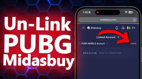 How To Un Link PUBG Account From Midasbuy Unlink PUBG From Midasbuy