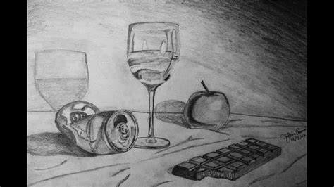 Easy Drawing Ideapencil Drawing Still Life Drawing Pencil Drawing