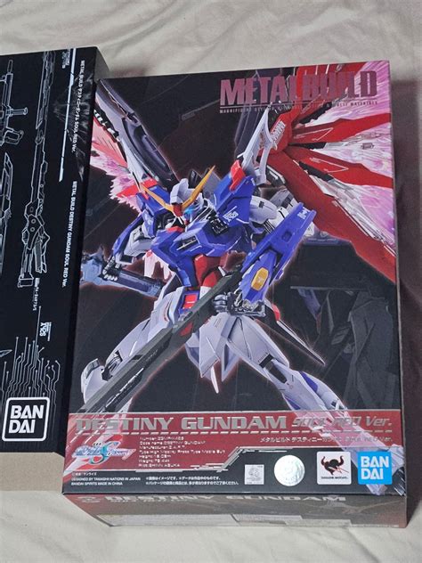 Metal Build Destiny Gundam Soul Red Ver Edition Mb Full Package With