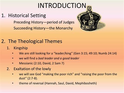 Ppt The Book Of 1 Samuel Powerpoint Presentation Free Download Id