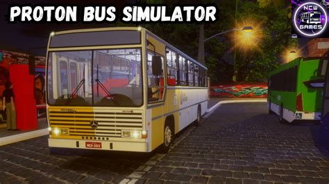 Proton Bus Simulator Mapa Morro Aclive Mod Caio Vit Ria Youtube