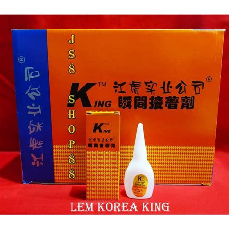 Jual Star Seller Per Box Lem Korea King Gr Lem Korea Asli Lem Setan