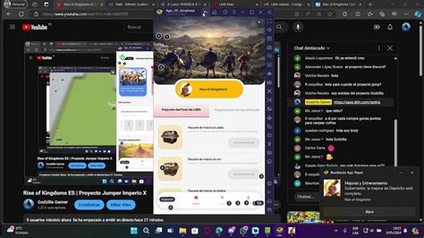 Rise Of Kingdoms Es Proyecto Jumper Imperio X Youtube