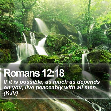 Daily Bible Verse Romans 1218 Romans 1218 If It Is Pos Flickr