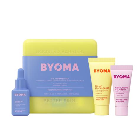 Amazon Byoma So Hydrating Set Juego De Cuidado De La Piel De