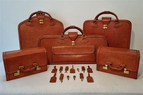 No Reserve Five Piece Ferrari Testarossa Luggage Set By Schedoni For