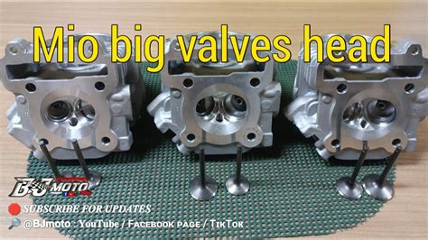 Mio Cylinder Head Big Valves Z5 YouTube