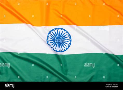 India Flag Fabric Indian Flag Texture Or Background Stock Photo Alamy