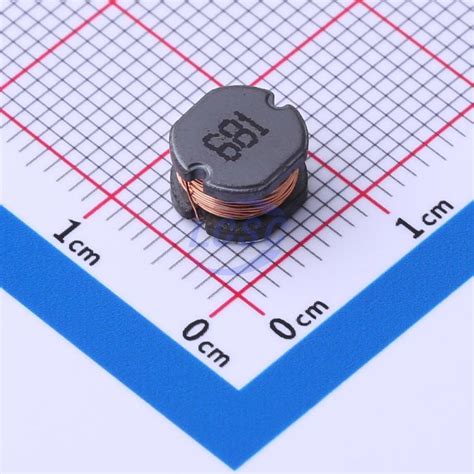 XRCD75 681K XR Inductors Coils Chokes LCSC Electronics