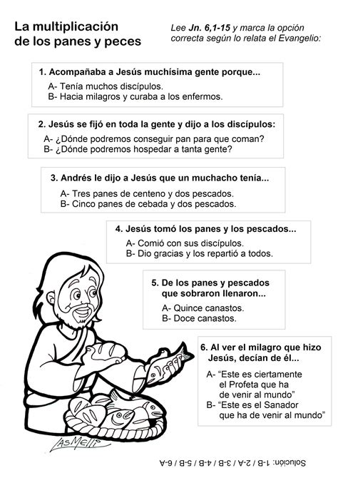 Juego La Multiplicación De Los Panes Y Peces Educacion Religiosa