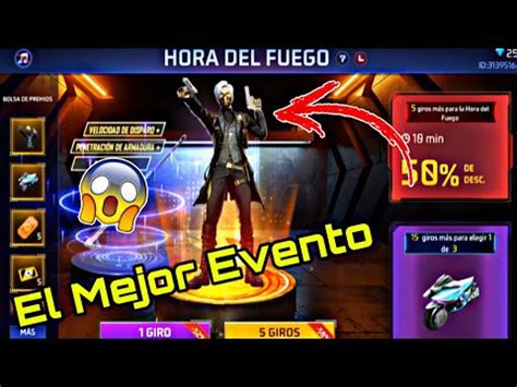 ASÍ FUNCIONA EL NUEVO EVENTO WEB HORA DEL FUEGO FREE FIRE YouTube