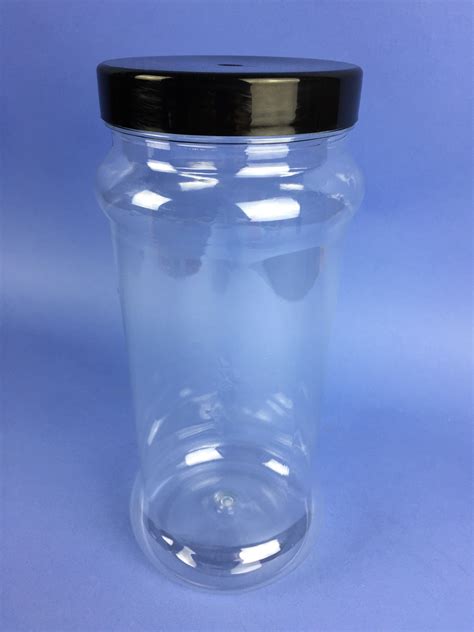 Clear Pet Round Jar Ml Mm Neck Petr C Bristol Plastic