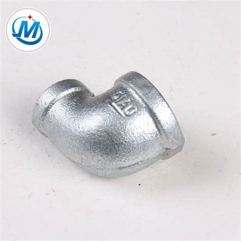 Chinese Galvanized Surface Malleable Iron Pipe And Pipe Fittings 90 Degree Reducer Elbow China