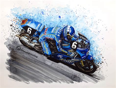 Bol D Or 1987 Christian Sarron 50x65 Cm Lorent Drawing Peintures