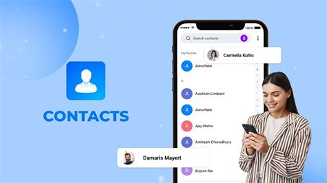 Contacts App Easily Manage All Contact List Quick Call Dialer