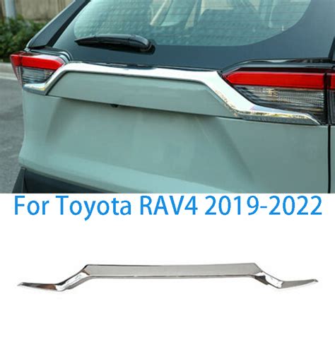 For Toyota Rav Chrome Rear Door Trunk Lid Tailgate Strip