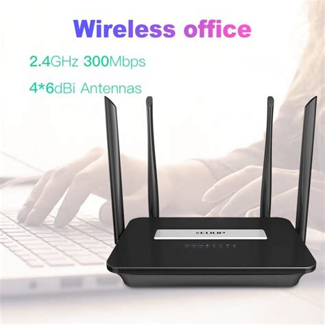 EDUP WiFi Router 4G LTE Router 300Mbps Home Hotspot 4G WiFi Router