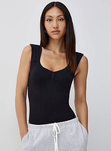 Ruched Detail Bodysuit Twik Bodysuits For Women Summer Simons