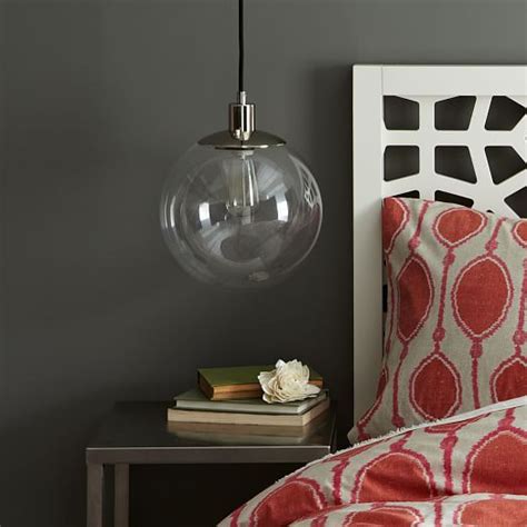 Globe Pendant Clear West Elm