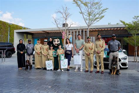 Dubai Police for a day: 2 siblings get to wear uniform, ride luxury ...