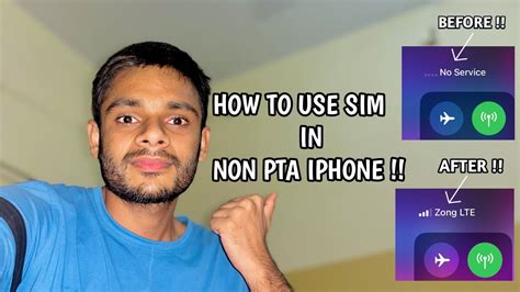 How To Use Run Sim In NON PTA IPHONE Part 2 100 Working YouTube