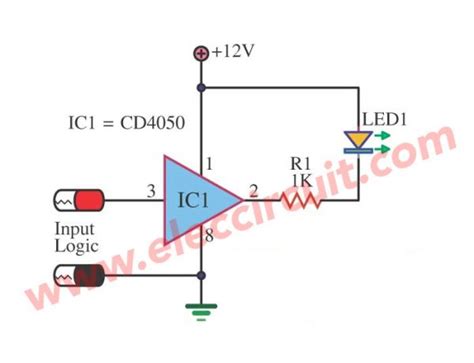 6 Simple Logic Probe circuits ideas | ElecCircuit.com