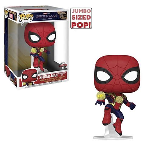 Funko Pop Deluxe Marvel Spider Man Integrated Suit 10´´