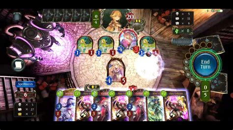 Shadowverse Spellboost Rune Blood Vs Fairy Cosmos Calamity Forest