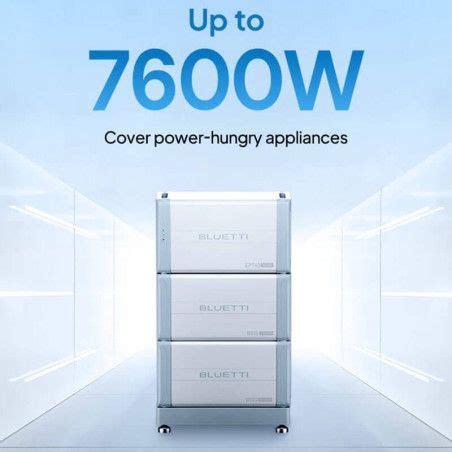 Bluetti BLUETTI EP760 2 X B500 Energy Storage System