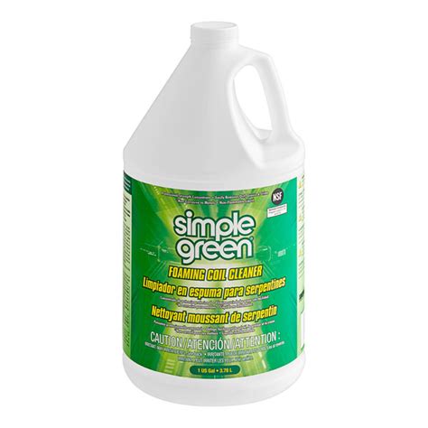 Simple Green 0110000404001 1 Gallon Concentrated Foaming Coil Cleaner 4case