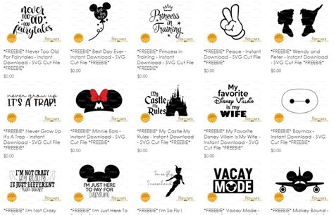 FREE Disney Vacation SVG Files For Cricut Projects Disney 59 OFF