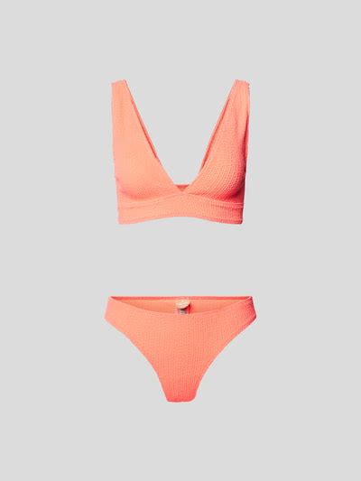 Sorbet Island Bikini In Boucl Optik Rot Online Kaufen