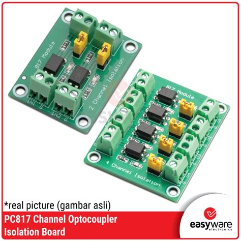 Jual Pc Channel Optocoupler Isolation Board Voltage