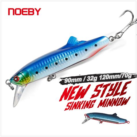 Noeby Minnow Fishing Lure Long Casting Mm G Mm G Sinking