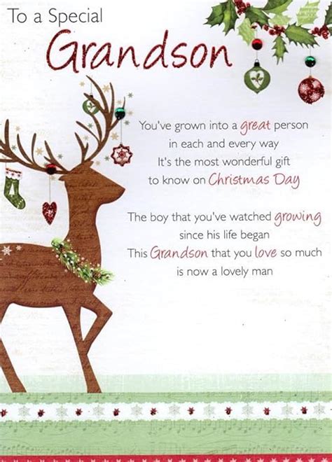 Crafting Christmas Card Verses For A Young Grandson: A Guide To ...