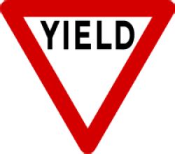 yield sign symbol