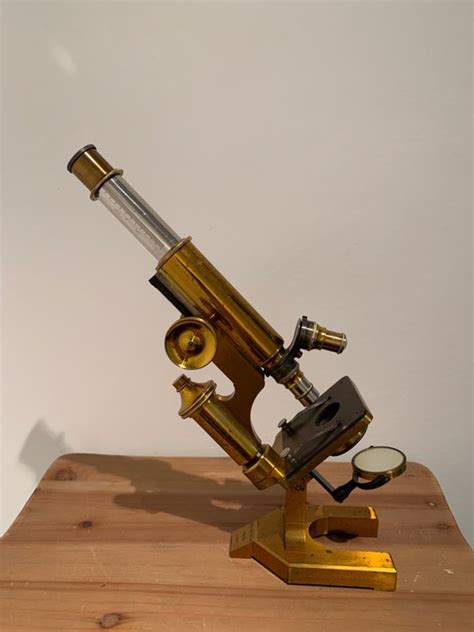 Microscope Monoculaire Optique R J Beck Londres Laiton Catawiki