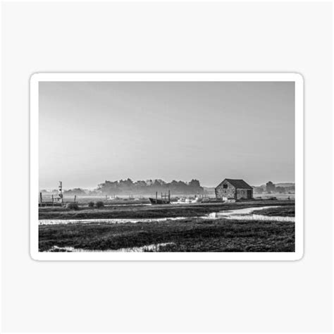 Thornham Staithe Norfolk Sunrise Sticker For Sale By Alexja Redbubble