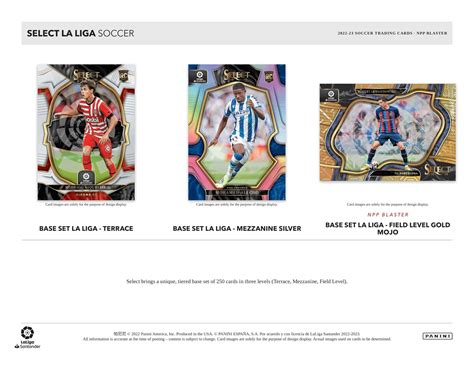 Panini Select La Liga Soccer Fu Ball Blaster Box Taass