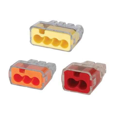 Shop IDEAL In-Sure 300-Pack 2-Port, 3-Port, and 4-Port Push-In Wire Connectors at Lowes.com