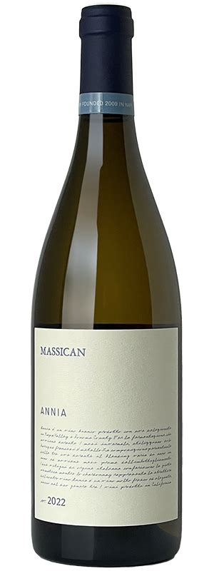 2022 Massican Annia California White Blend