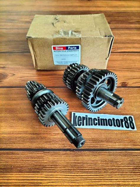 Gear Gir Ratio Gigi Rasio Mesin Susun Assy Honda Win Old WinLama Win