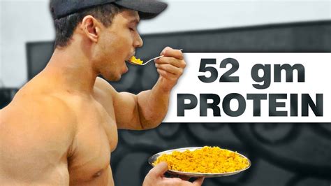 High Protein Vegetarian Recipe For Muscle Building Youtube