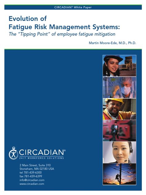 Evolution Of Fatigue Risk Management Systems The Tipping Point Of Employee Fatigue Mitigation