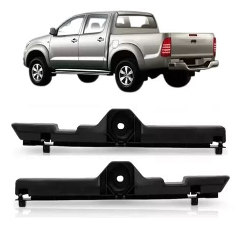 Par Guia Suporte Parachoque Diant Hilux 05 06 07 08 09 10 11